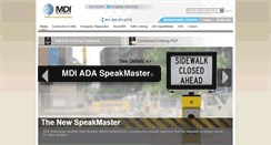 Desktop Screenshot of mditrafficcontrol.com